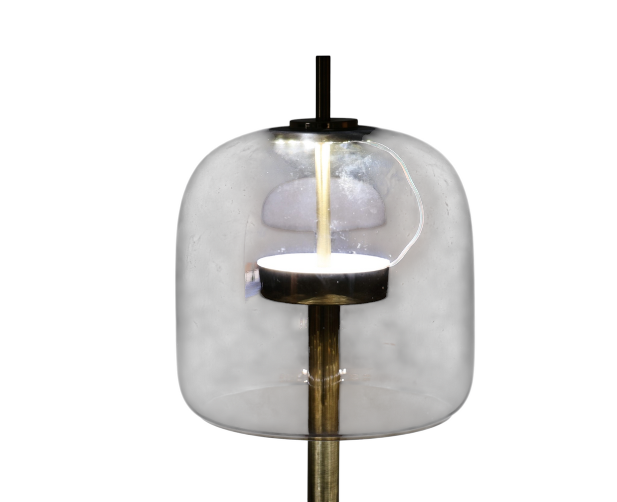 Amber Halo Floor Lamp