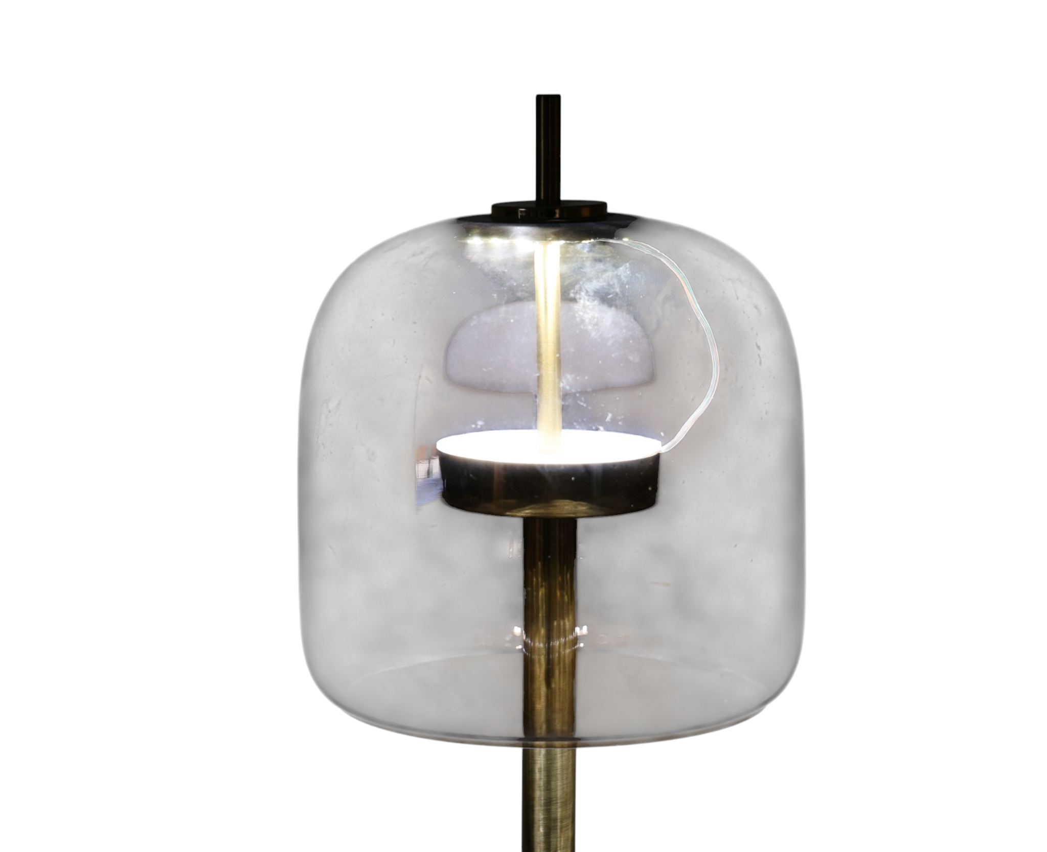 Amber Halo Floor Lamp