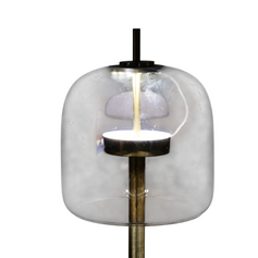 Amber Halo Floor Lamp