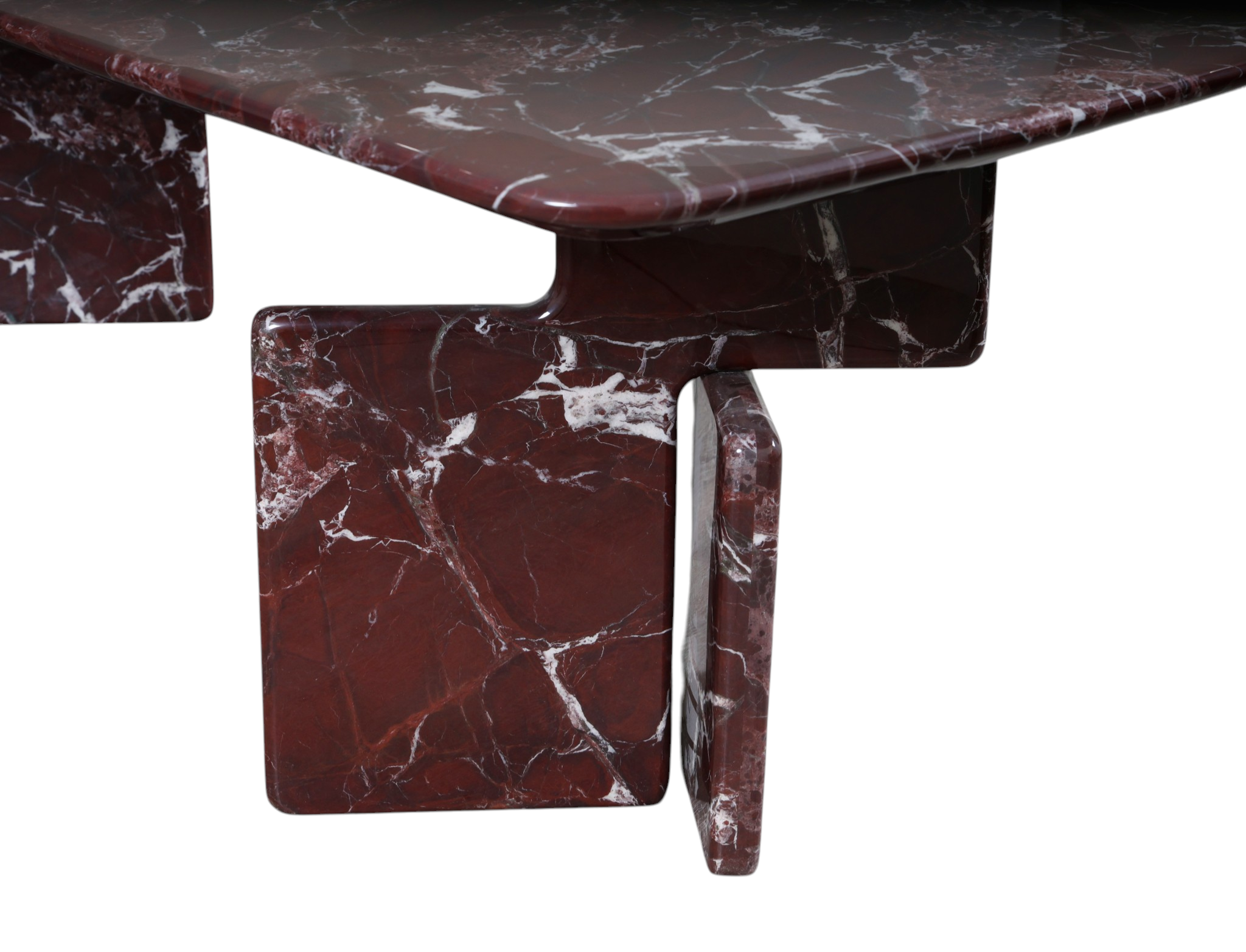Makena Sculpted Stone Table