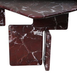 Makena Sculpted Stone Table
