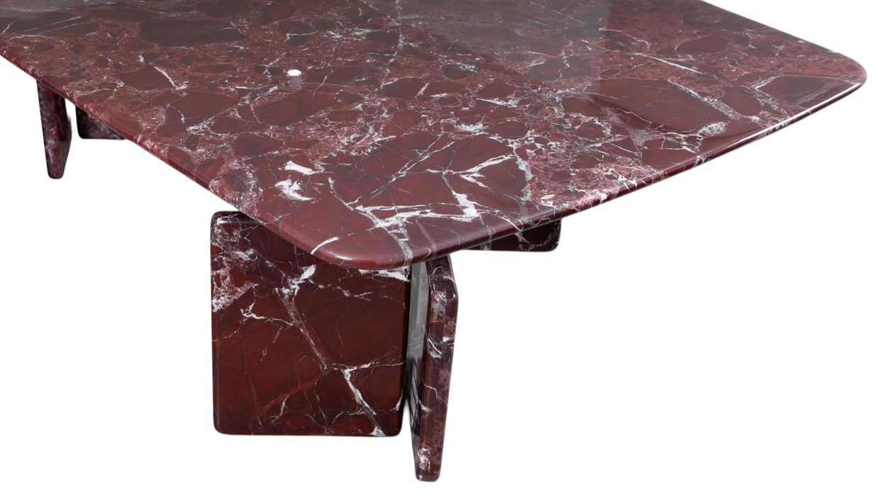 Makena Sculpted Stone Table