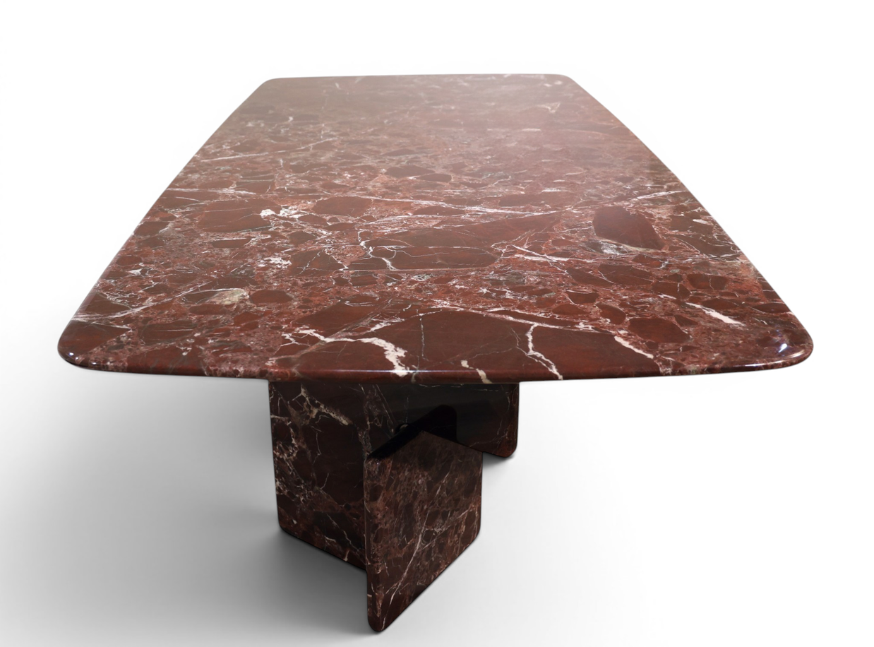 Makena Sculpted Stone Table