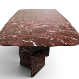 Makena Sculpted Stone Table