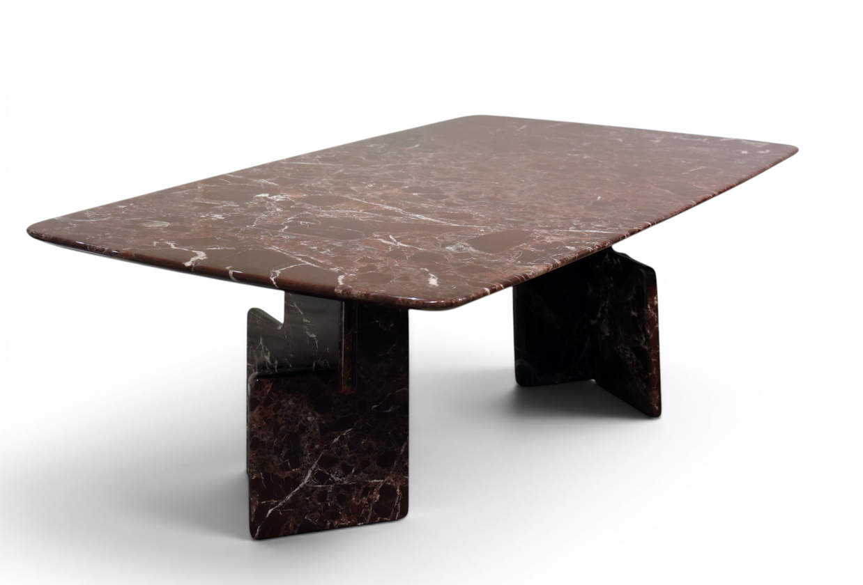 Makena Sculpted Stone Table