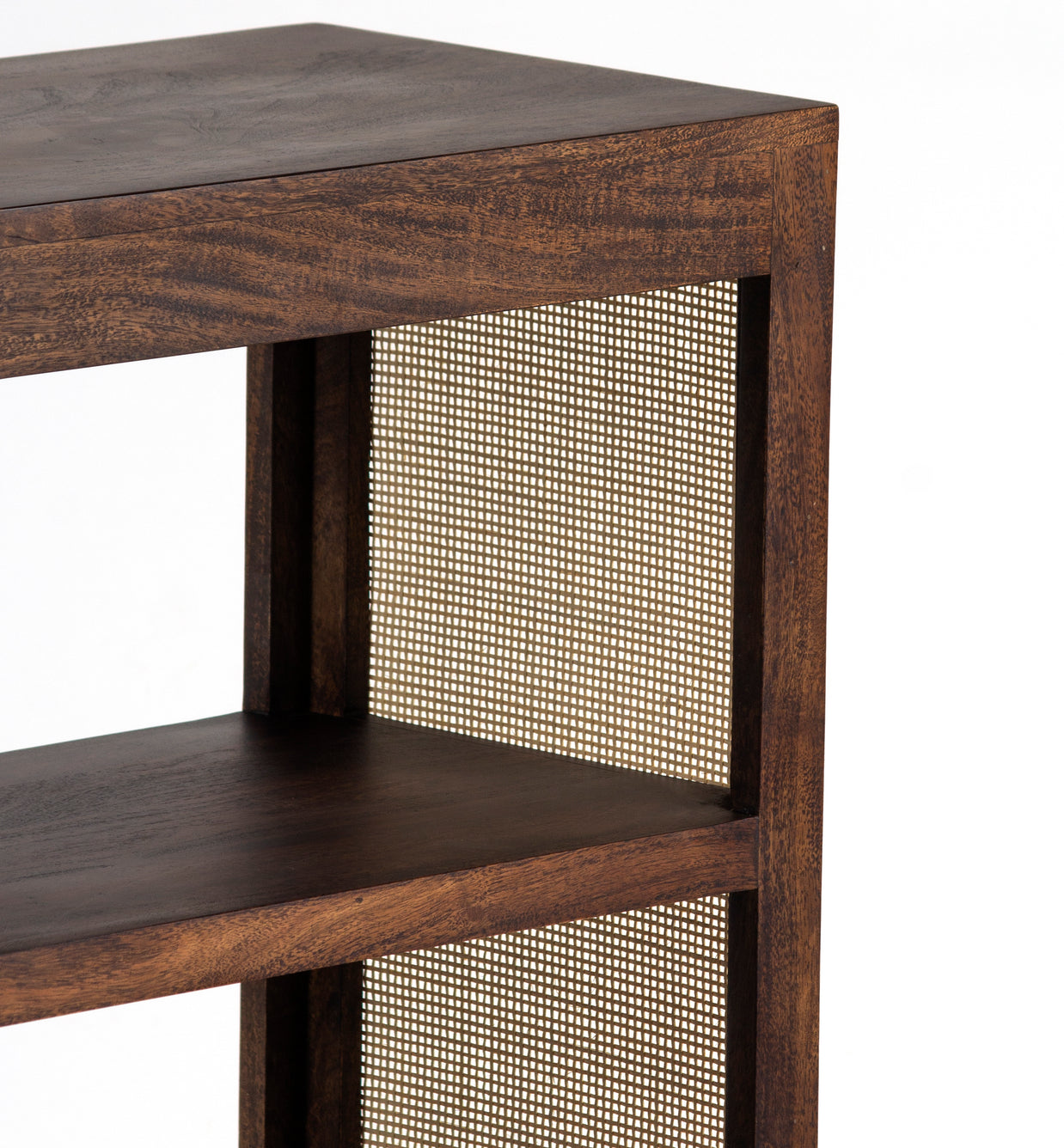 RattanFrame Storage Shelf