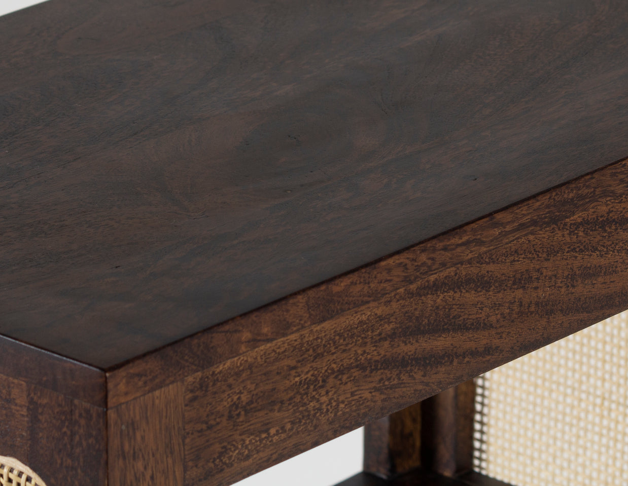 RattanFrame Storage Shelf