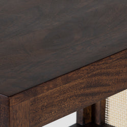 RattanFrame Storage Shelf