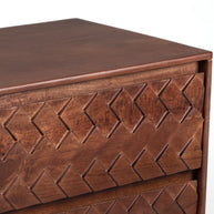 ArtisanWeave Drawer Chest