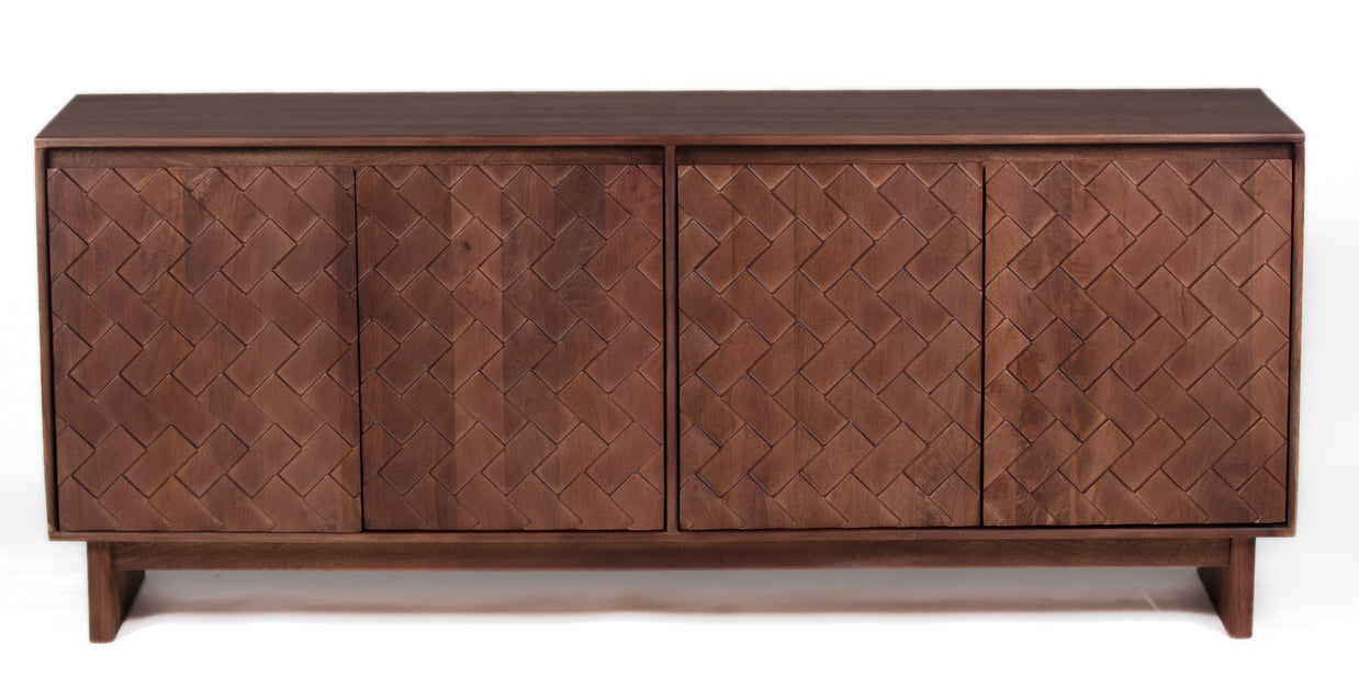 Rustic Weave Sideboard