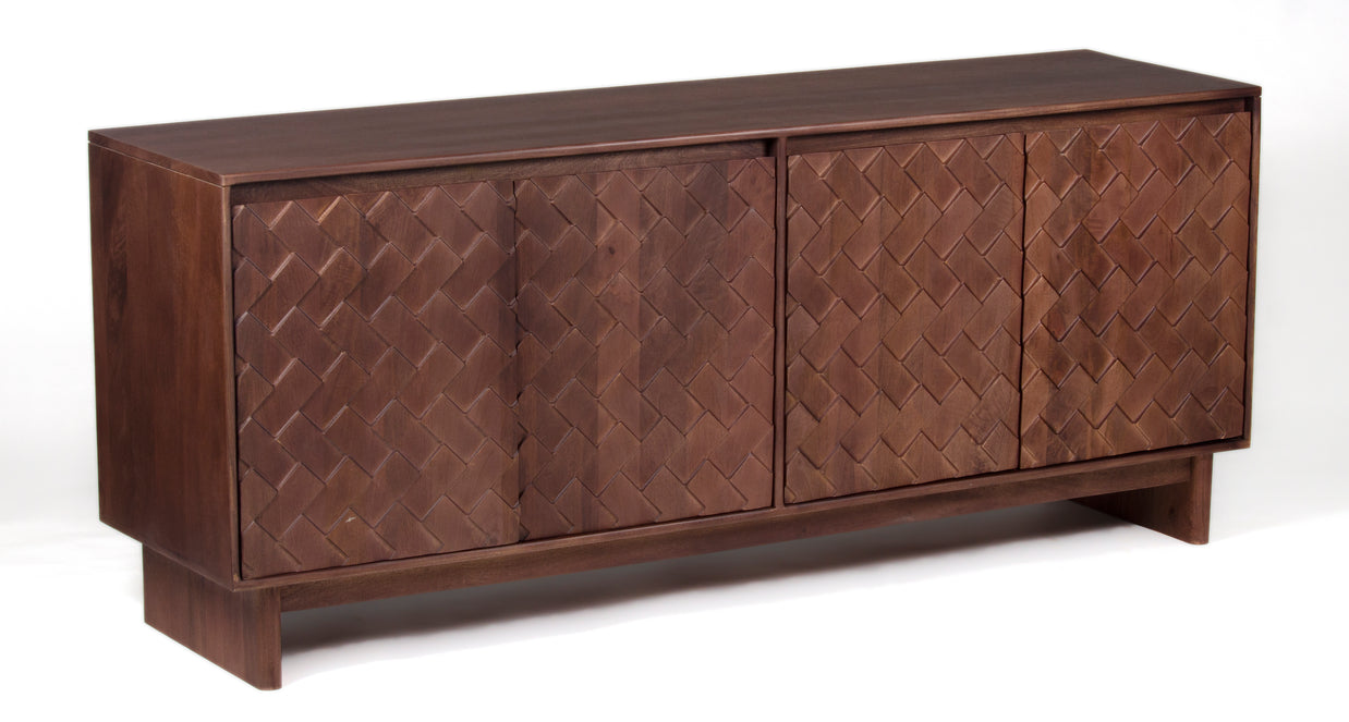 Rustic Weave Sideboard