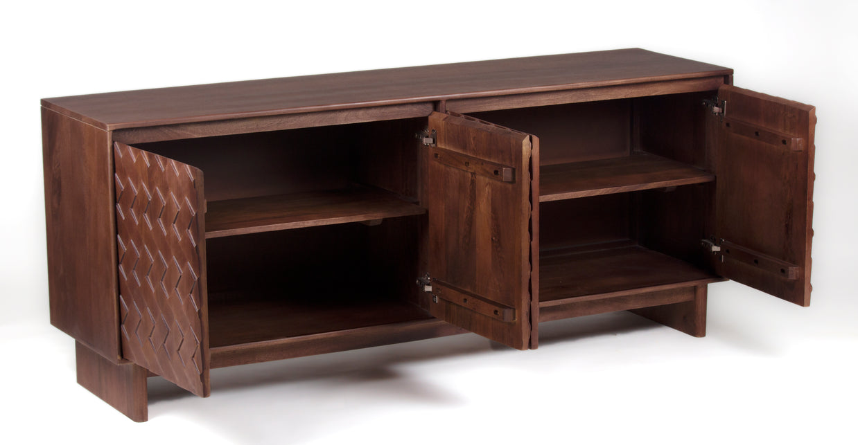 Rustic Weave Sideboard