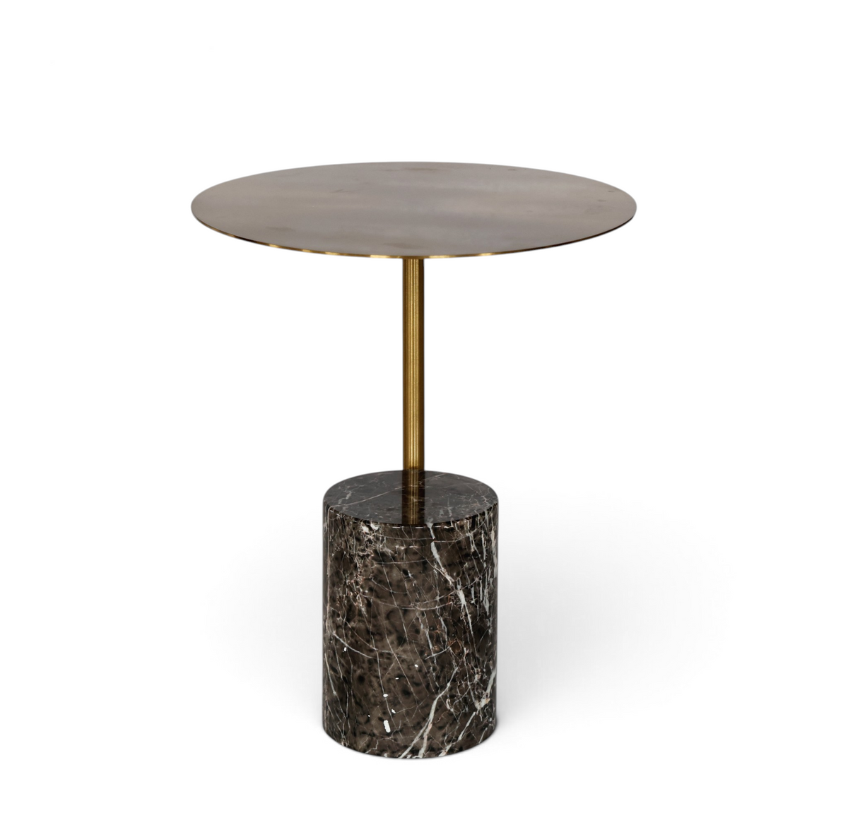 Zenith Cantilevered Marble Side Table