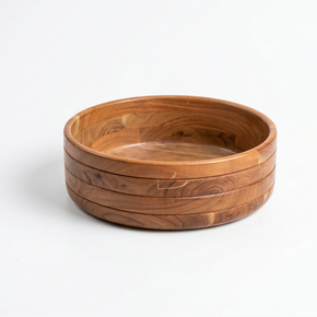 TimberAura Deep Serving Bowl