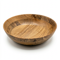 TerraGlow Wooden Serving Platter Bowl