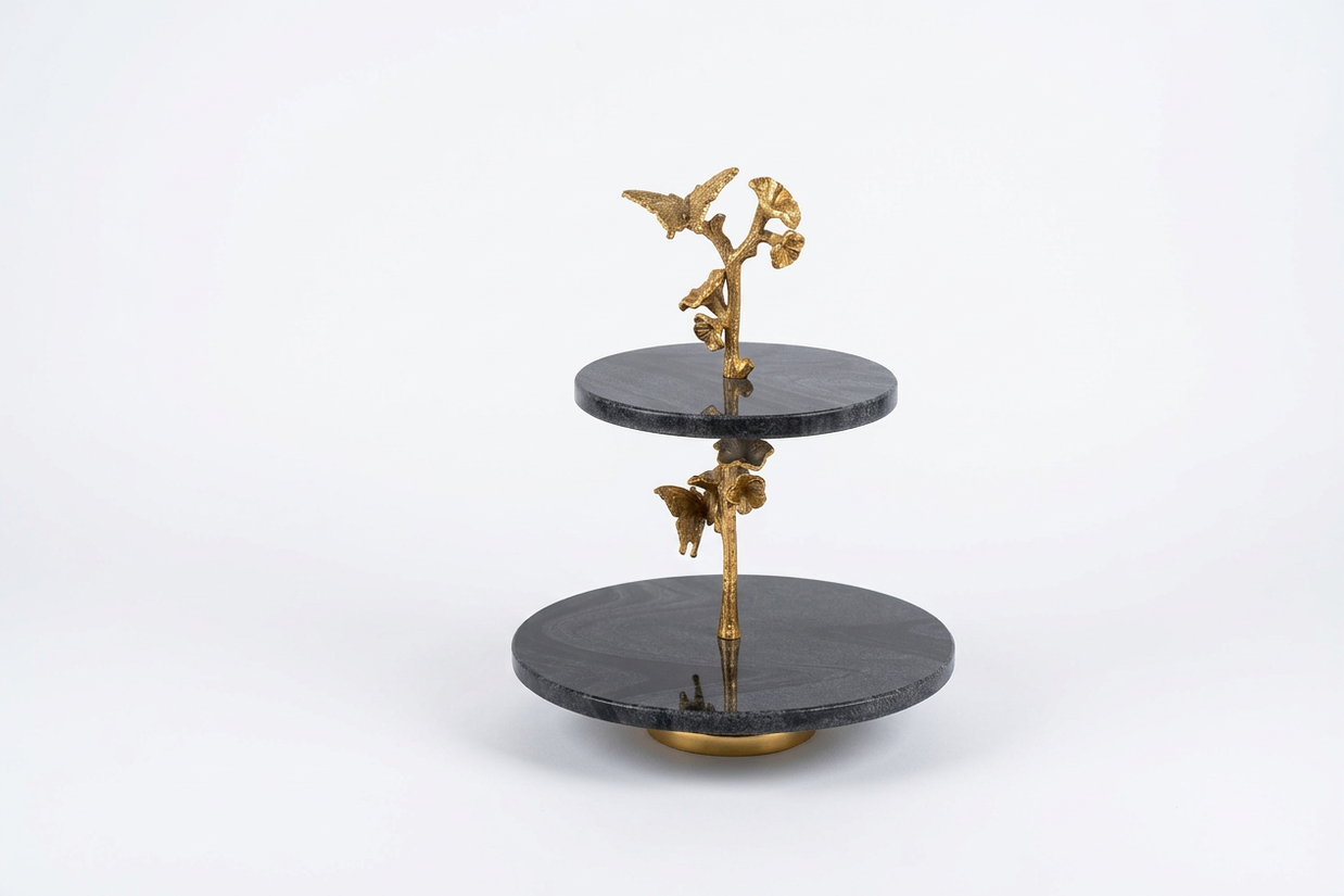 HeritageCraft Two Tier Cake Stand