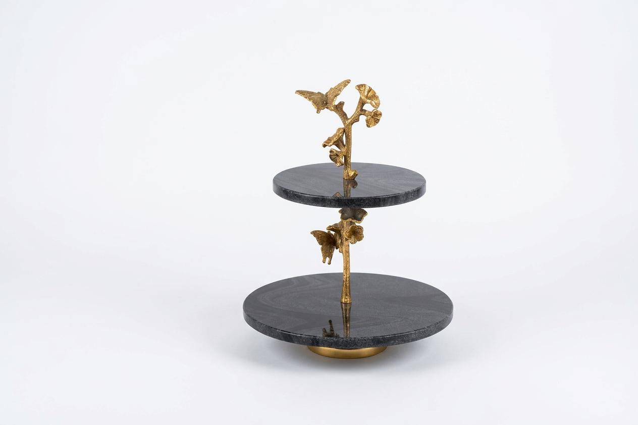HeritageCraft Two Tier Cake Stand