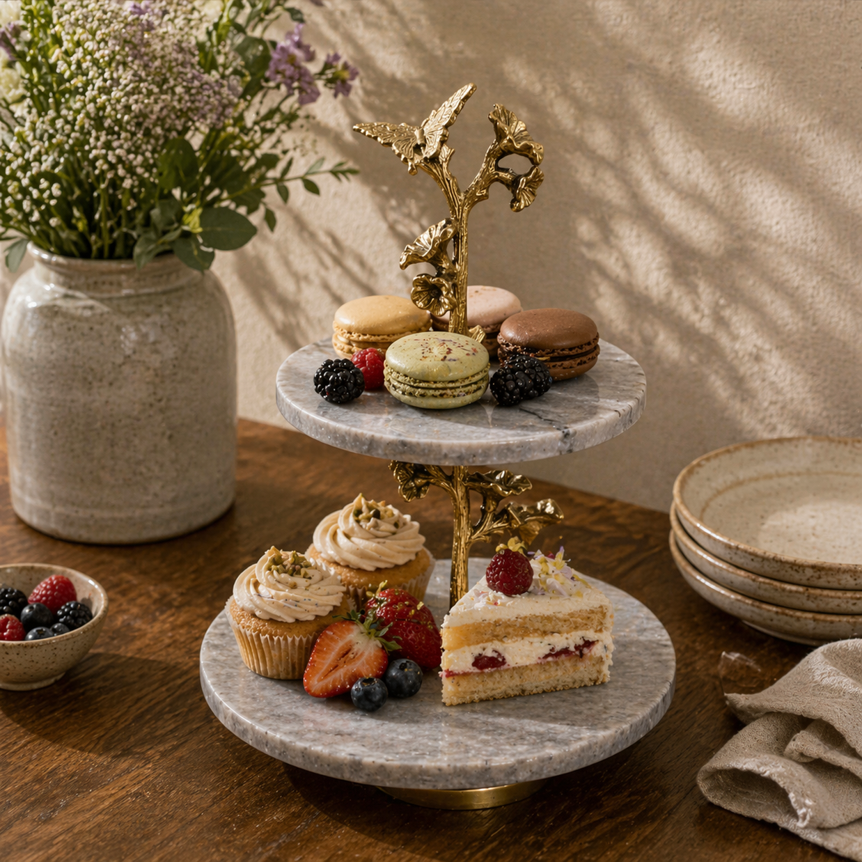 NoorMahal Luxury Cake Display