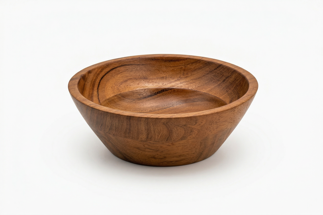 WoodElegance Kitchen Serving Bowl