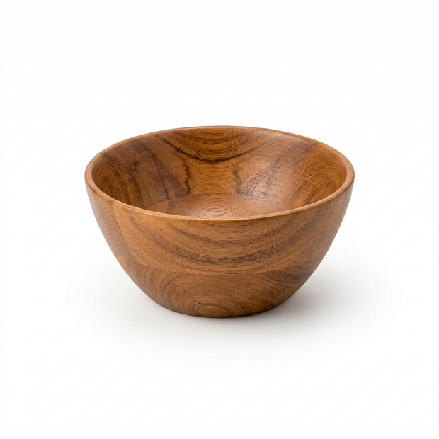 EarthTone Handcarved Serving Bowl