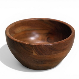 WalnutGlow Wooden Bowl