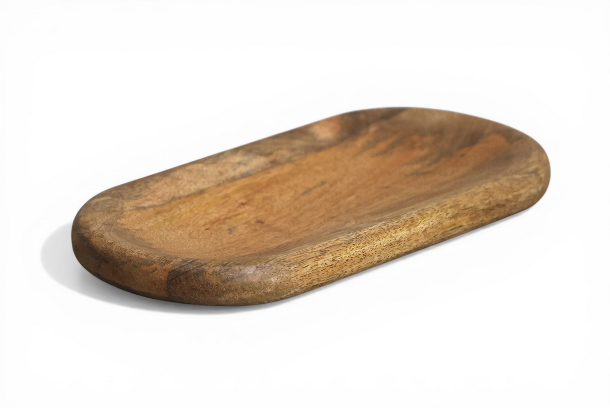 TimberFlow Oval Platter