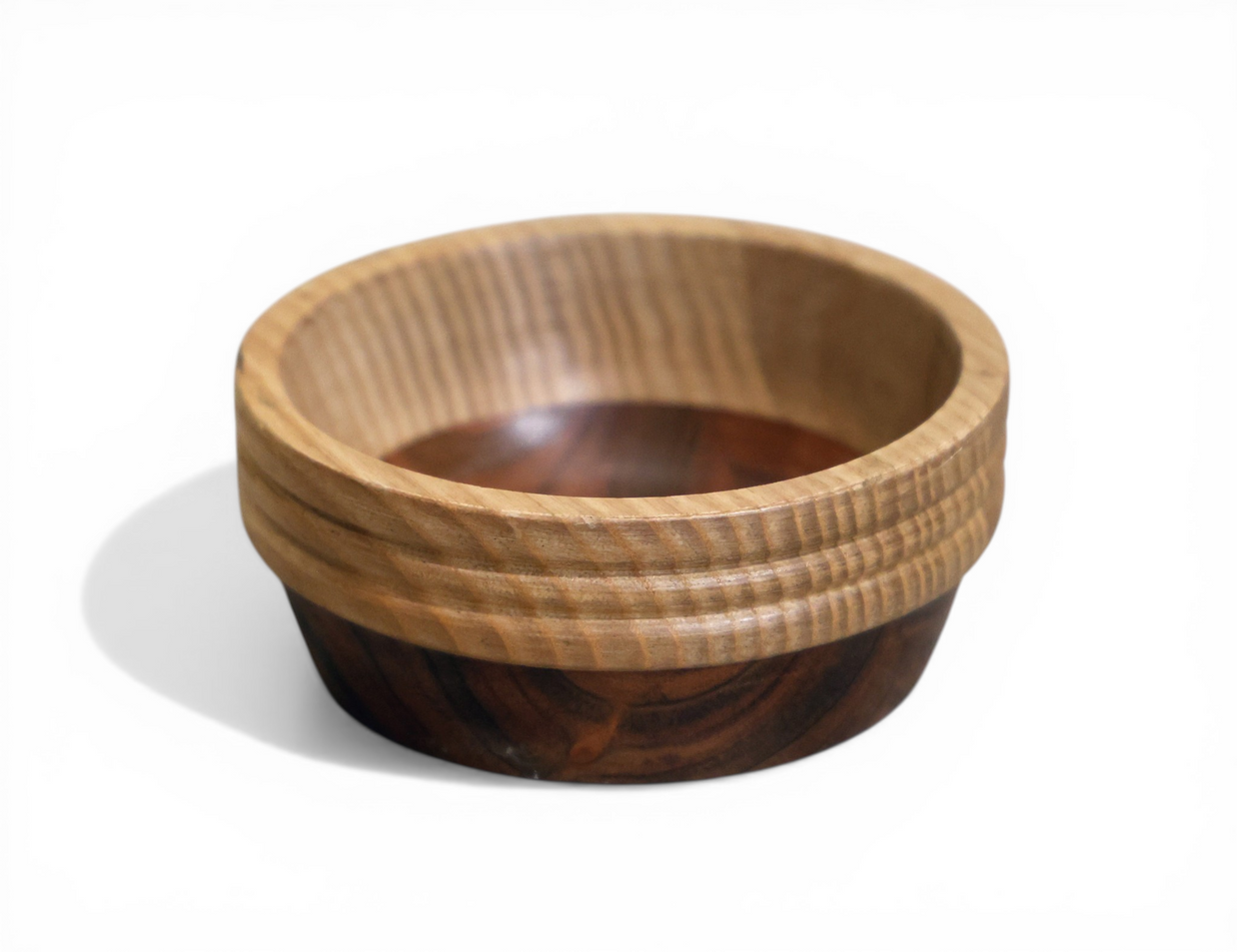 RusticLayer Serving Bowl