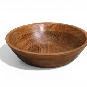 RoyalGrain Wooden Serving Bowl