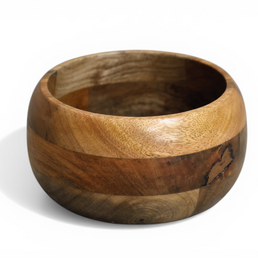 RusticFusion Wooden Bowl