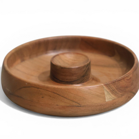 TimberServe Dip & Snack Tray