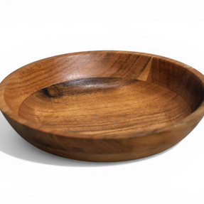 RusticWood Shallow Serving Bowl
