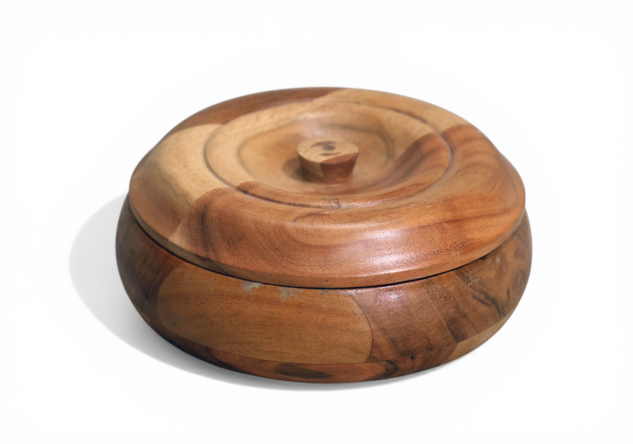 Swirl Grain Wooden Storage Box