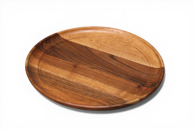 Artisan Wooden Dinner Plate