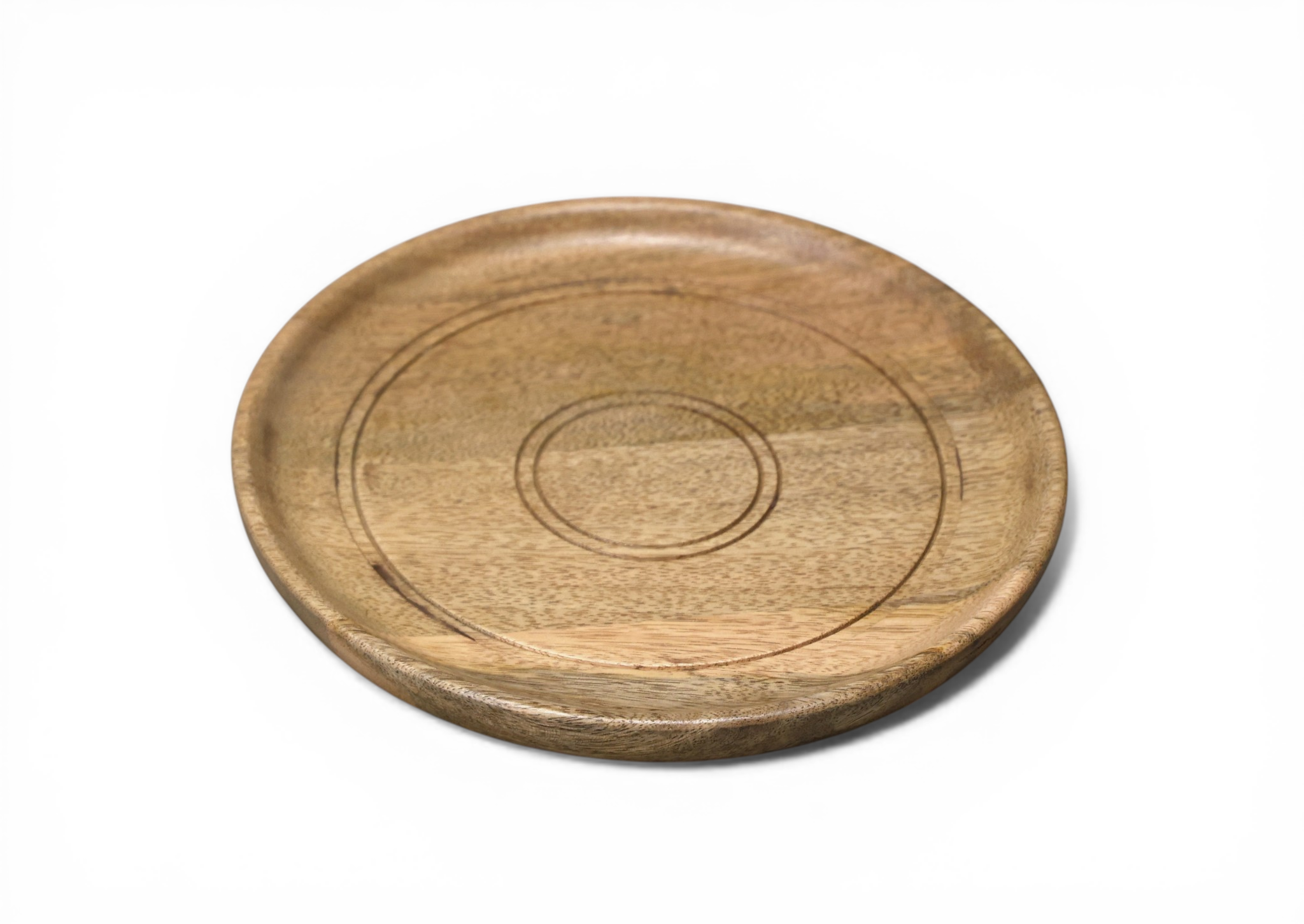 ChakraVeda Wooden Serving Plate