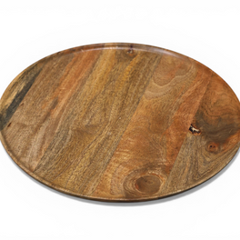 Artisan Round Wooden Platter
