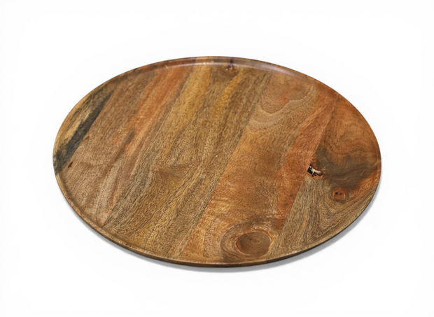 Artisan Round Wooden Platter
