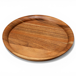 Classic Wooden Serving Plate