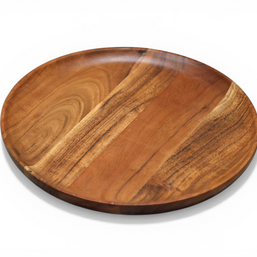 Designer Timber Dining Plate