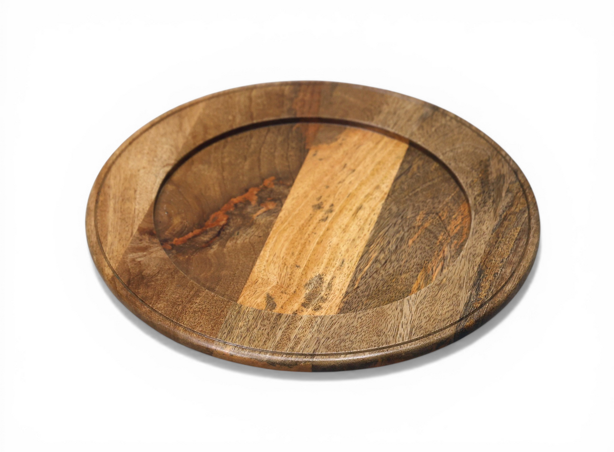 Premium Round Serving Board