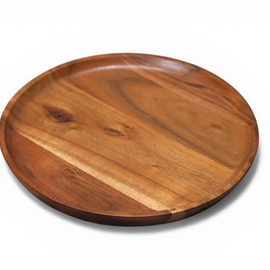 Traditional Wooden Dining Plate