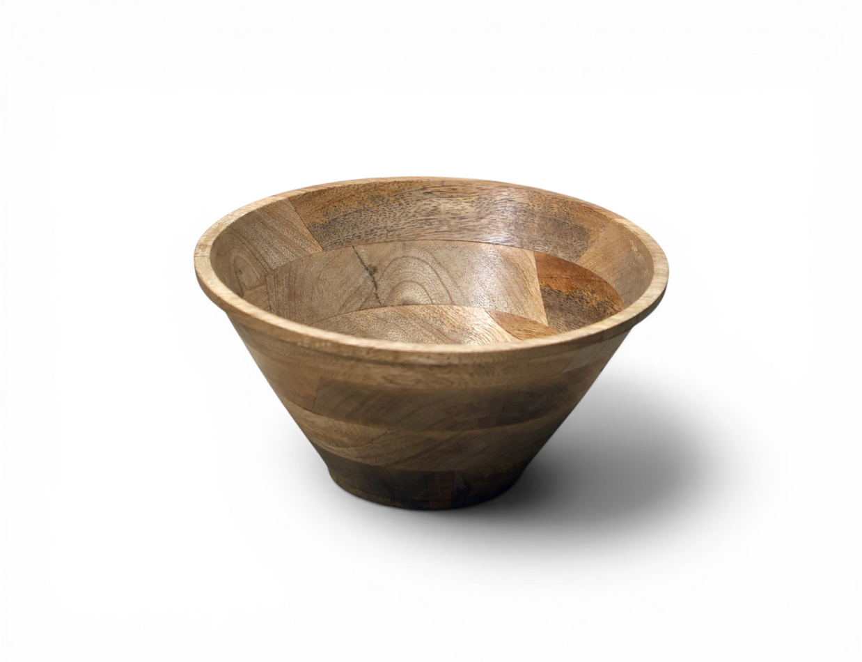 Handcrafted Wooden Salad Bowl