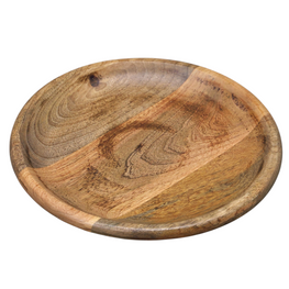 Handcrafted Wooden Serving Bowl Plate
