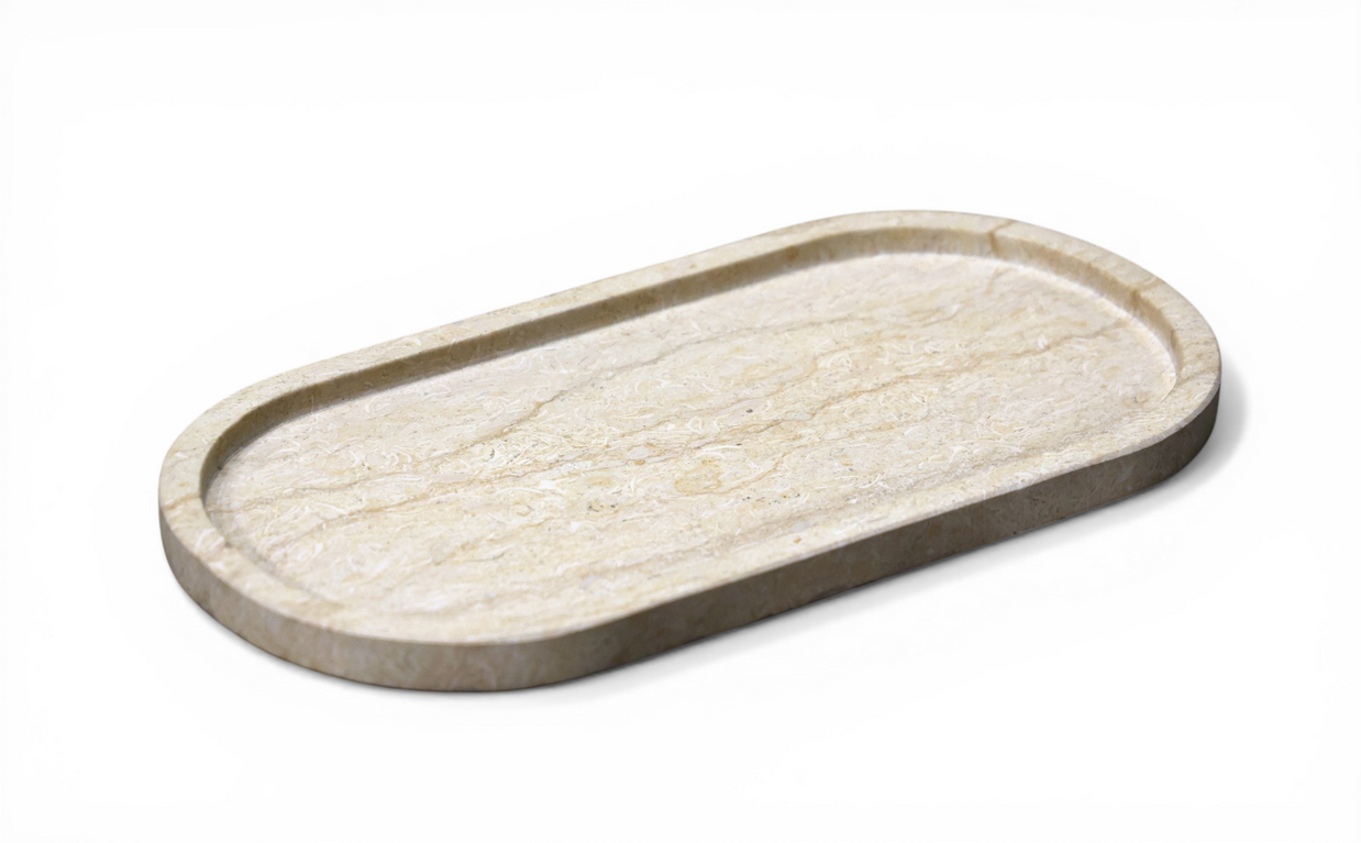 Minimalist Marble Serving Tray