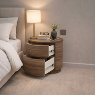 Imperial Round Bedside