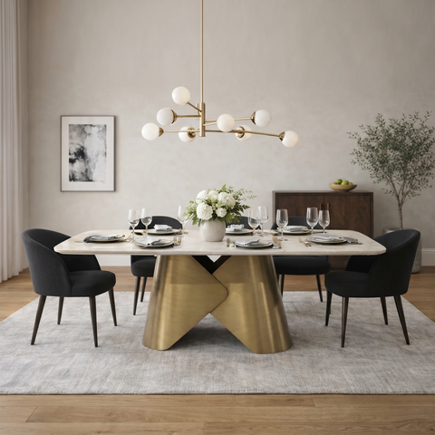 Imperial X Bronze Table