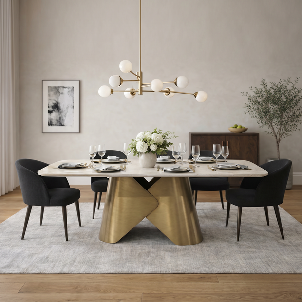 Imperial X Bronze Table