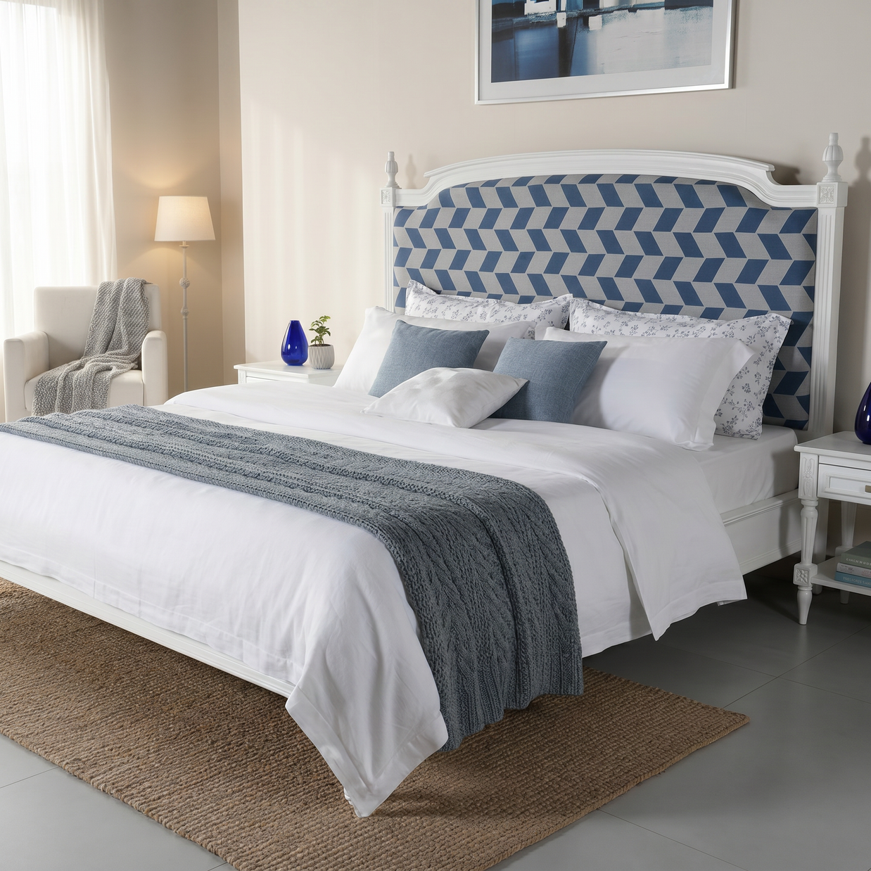 Indigo Crest Bed