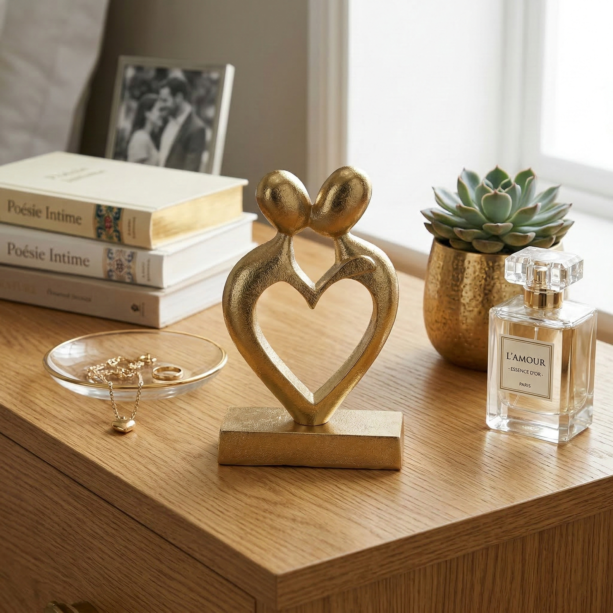 HeartLink Couple Decor