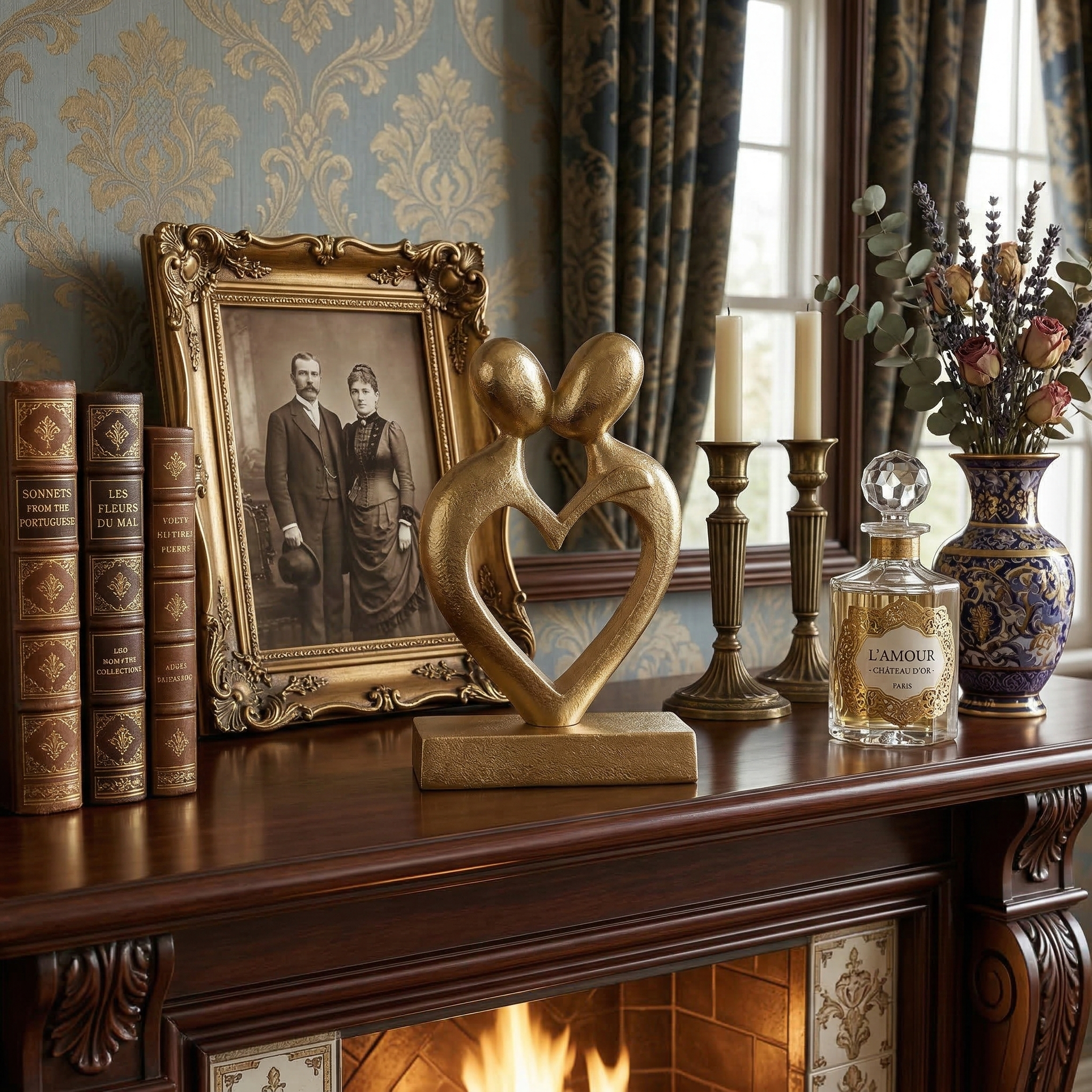 HeartLink Couple Decor