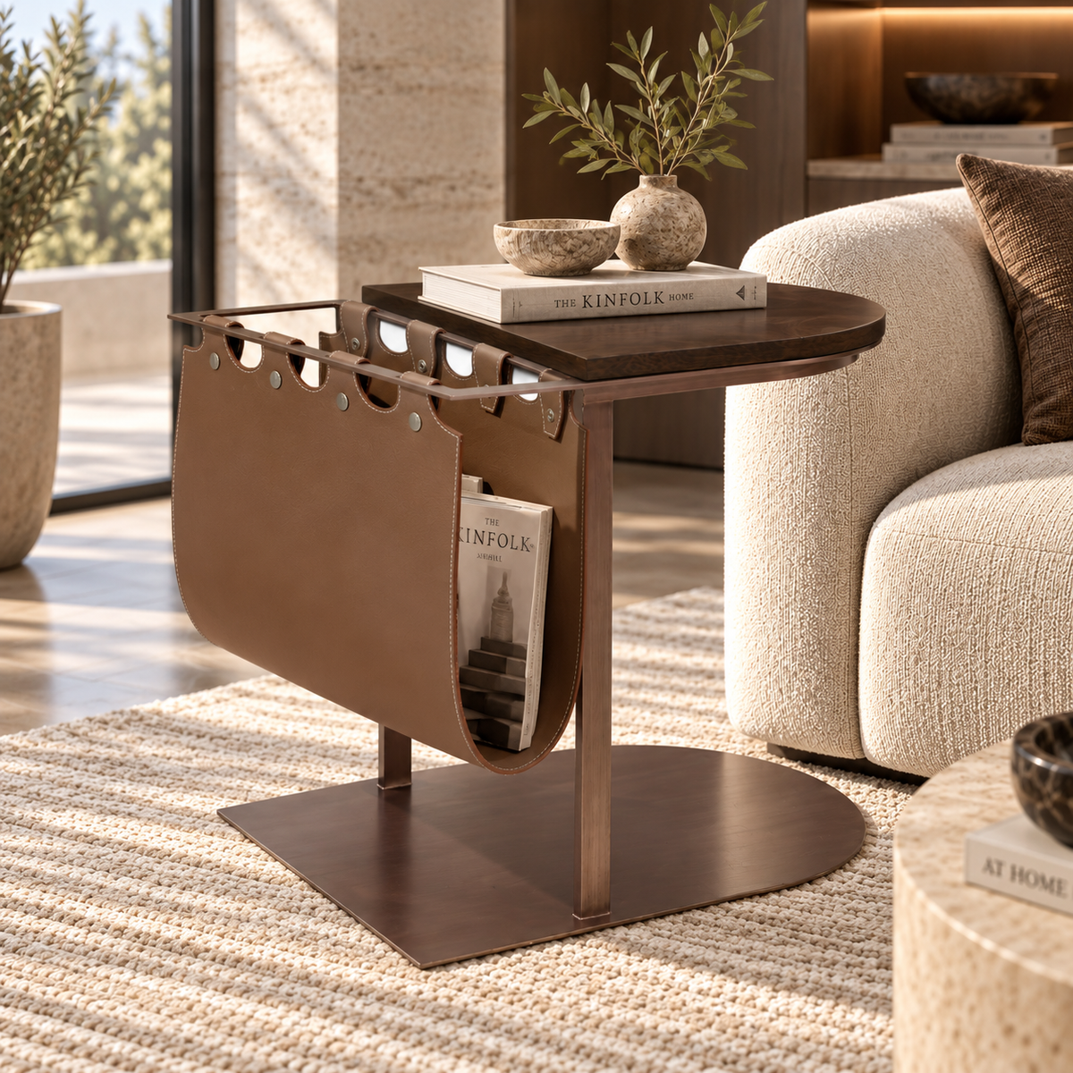Tavira Magazine Side Table